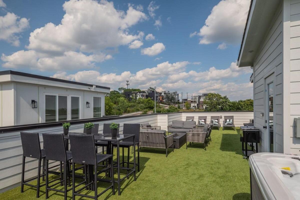 10 Percent Off Elevator Rooftop With Hot Tub & Views Villa Nashville Exterior photo